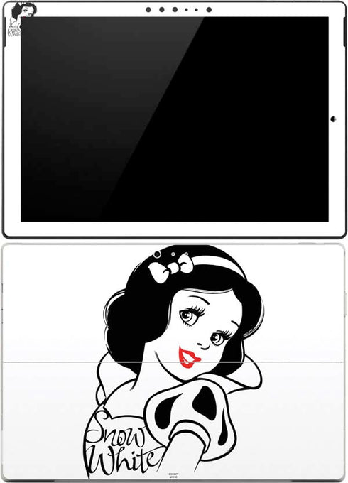 Disney Snow White Black and White Art Surface Pro (2017) Skin